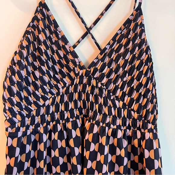 ANTHROPOLOGY Mixed Pattern Tank Top - Size L - Picture 2 of 5